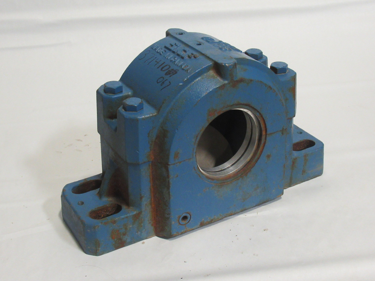 SKF SAFD-522 Pillow Block Bearing Housing 4-Bolt 200mm Seat Diam SHELF WEAR NOP