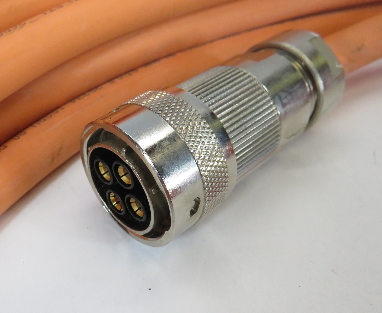 Electrozad Supply BCI-PUR-XXFPMP-10S-100 Orange Servo Cable 100' USED