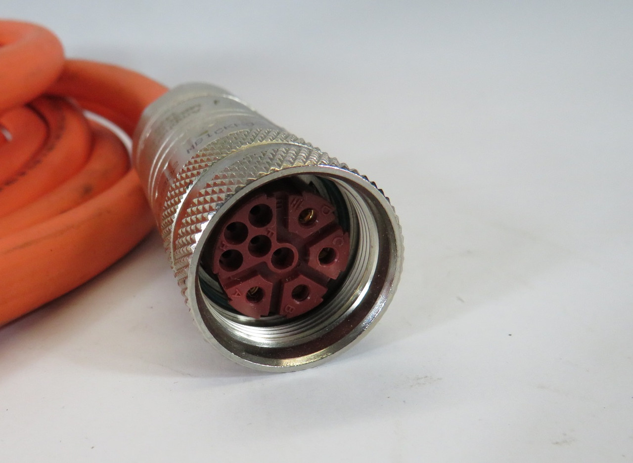 Electrozad Supply BCI-PUR-XXFPMF-14S-030 Orange Servo Cable 30' USED