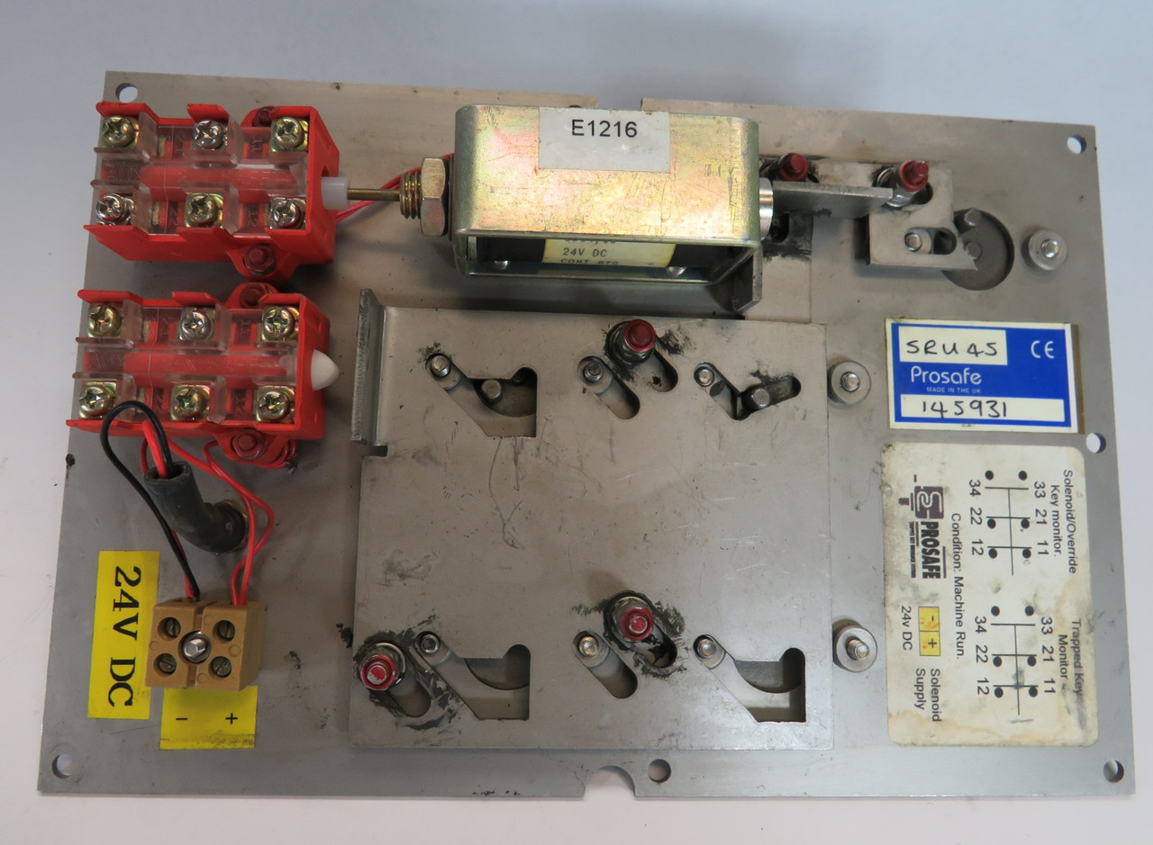 Sigma SRU45 Prosafe Illuminated Key Exchange Control Double Keycode P 24VDC USED