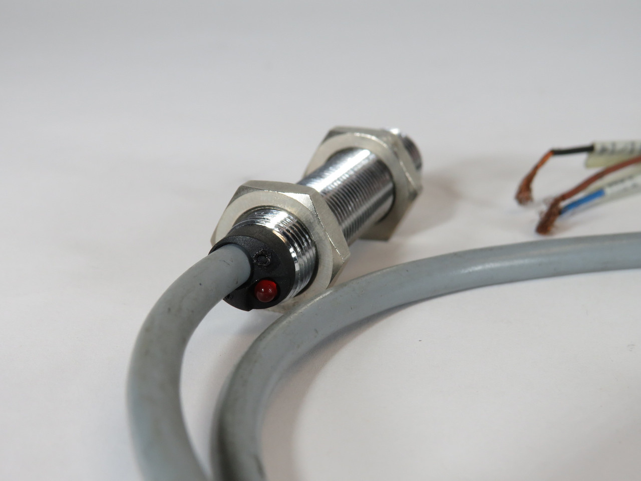 Turck BI2-G12-AN6X Proximity Switch 10-30 VDC 30" Cable USED