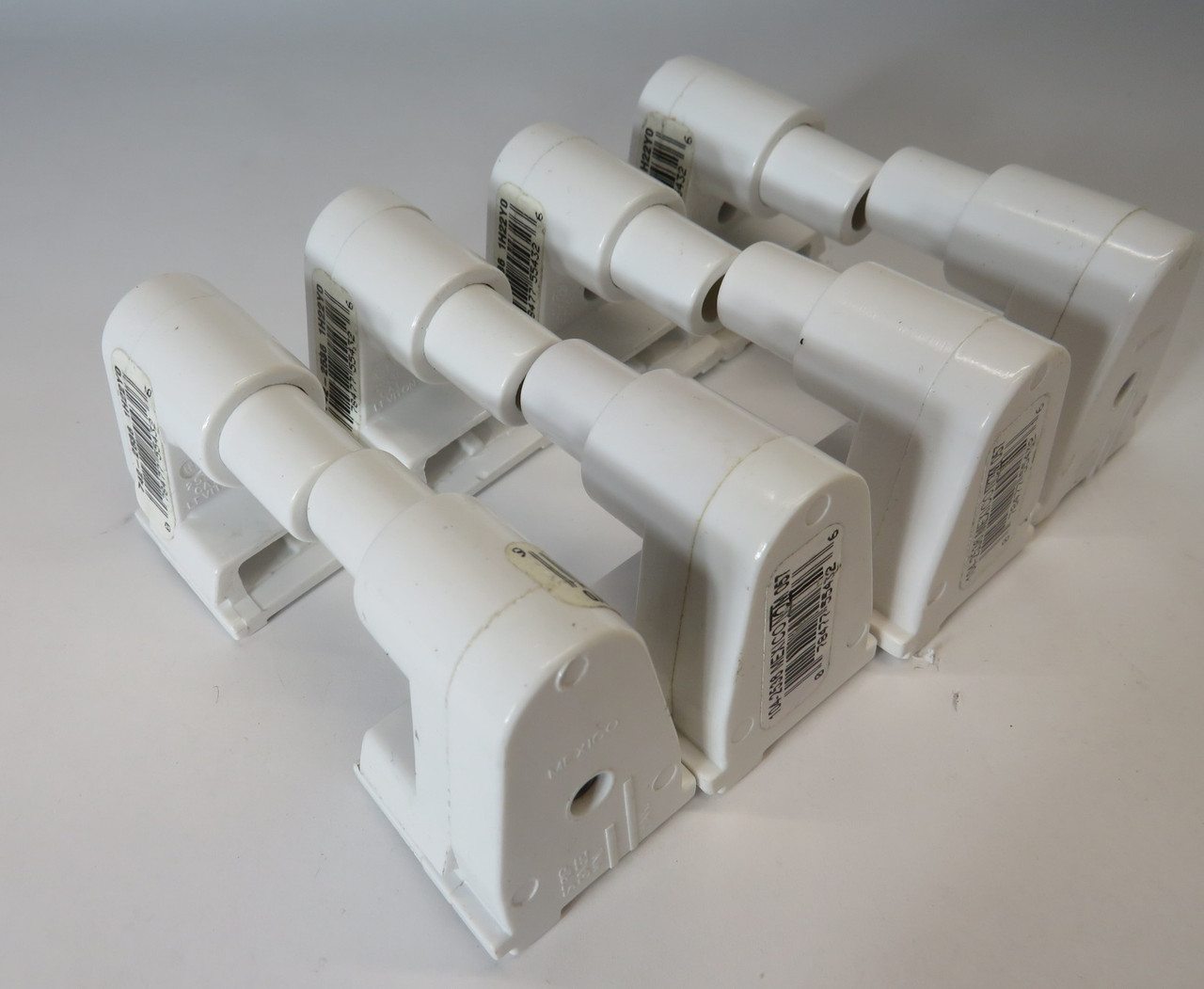 Leviton 2536 Slimline Fluorescent Lampholder w/Plunger 660W 1000V Lot of 8 NOP