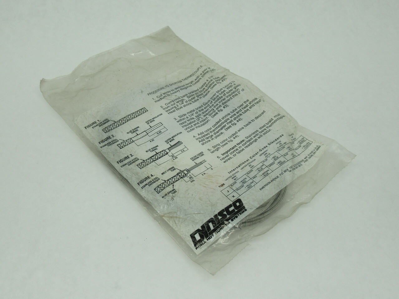 Dyniso 83-77-120 Thermocouple Hot Runner HOLEY BAG NWB