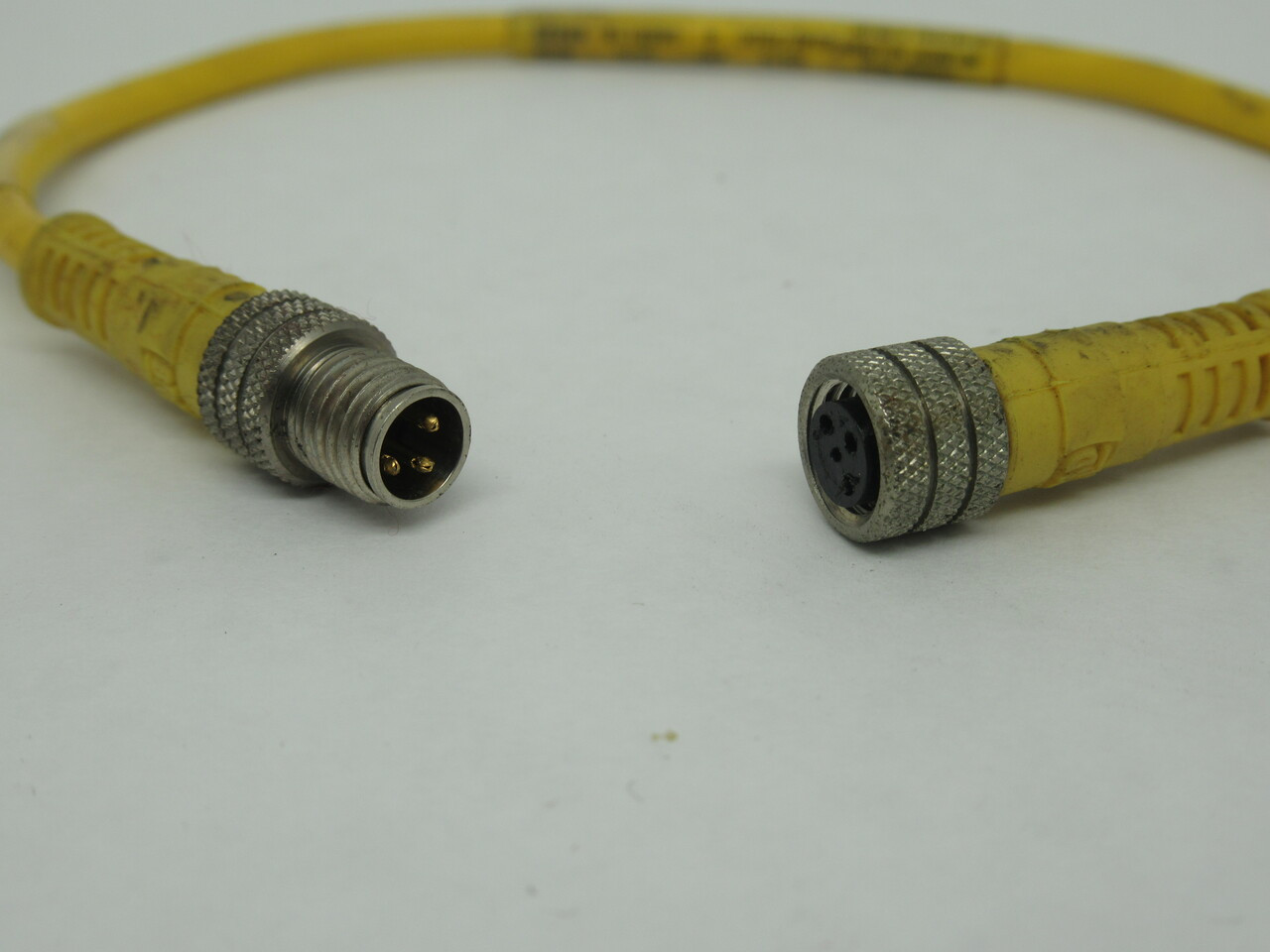 Woodhead 443030A10M003 Connector Cable 3-Pin 4A 60VAC 75VDC 0.3m L USED
