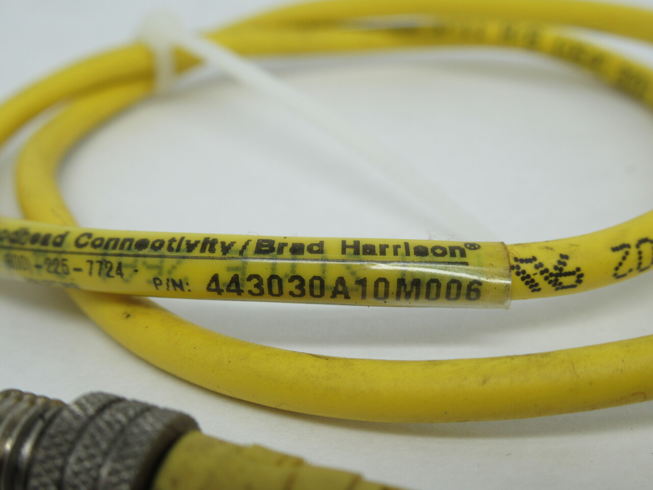Woodhead 443030A10M006 Connector Cable 3-Pin 4A 60VAC 75VDC 0.6m L USED