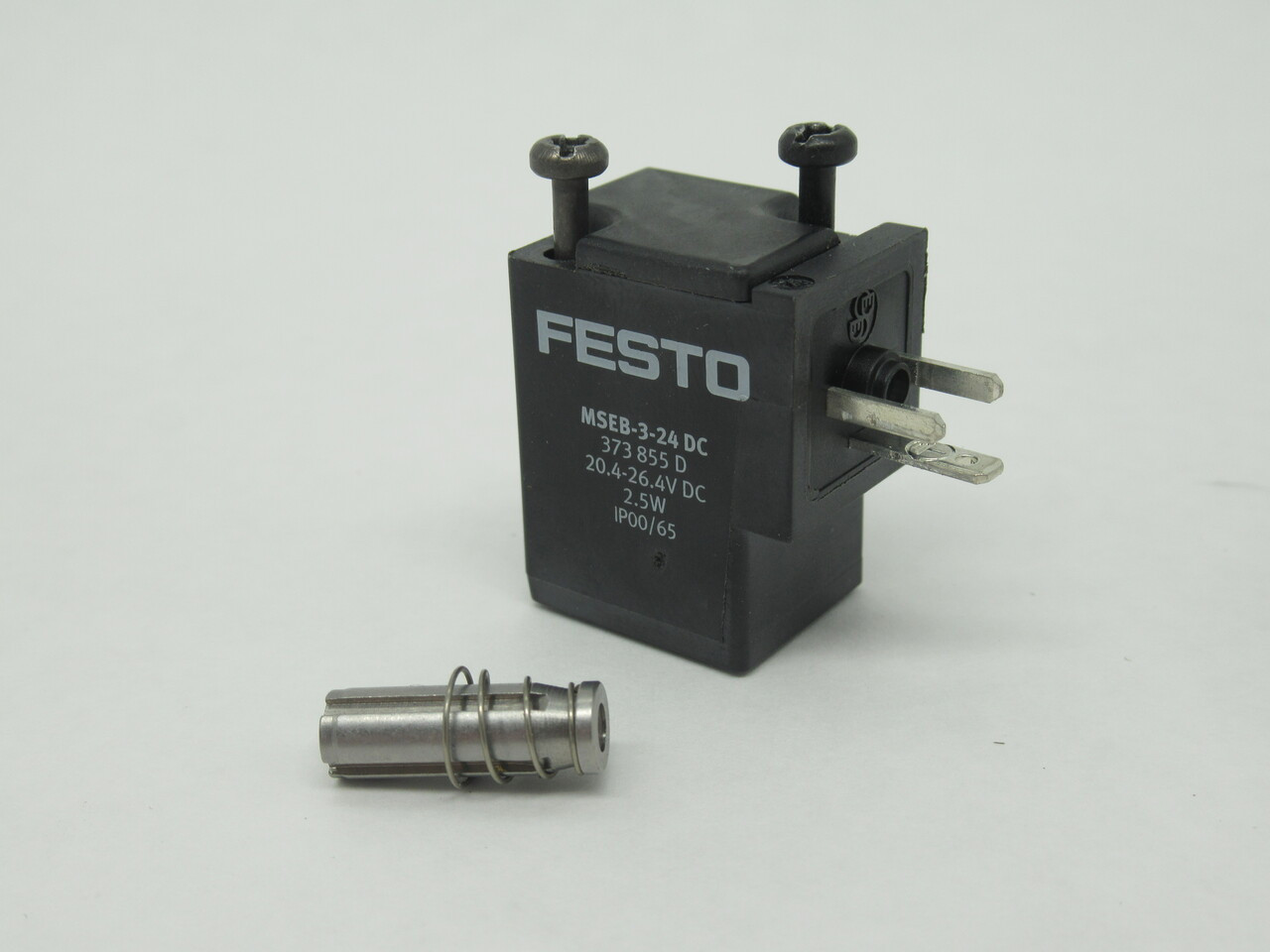 Festo 373855 MSEB-3-24DC Solenoid Valve Coil 20.4-26.4VDC 2.5W USED