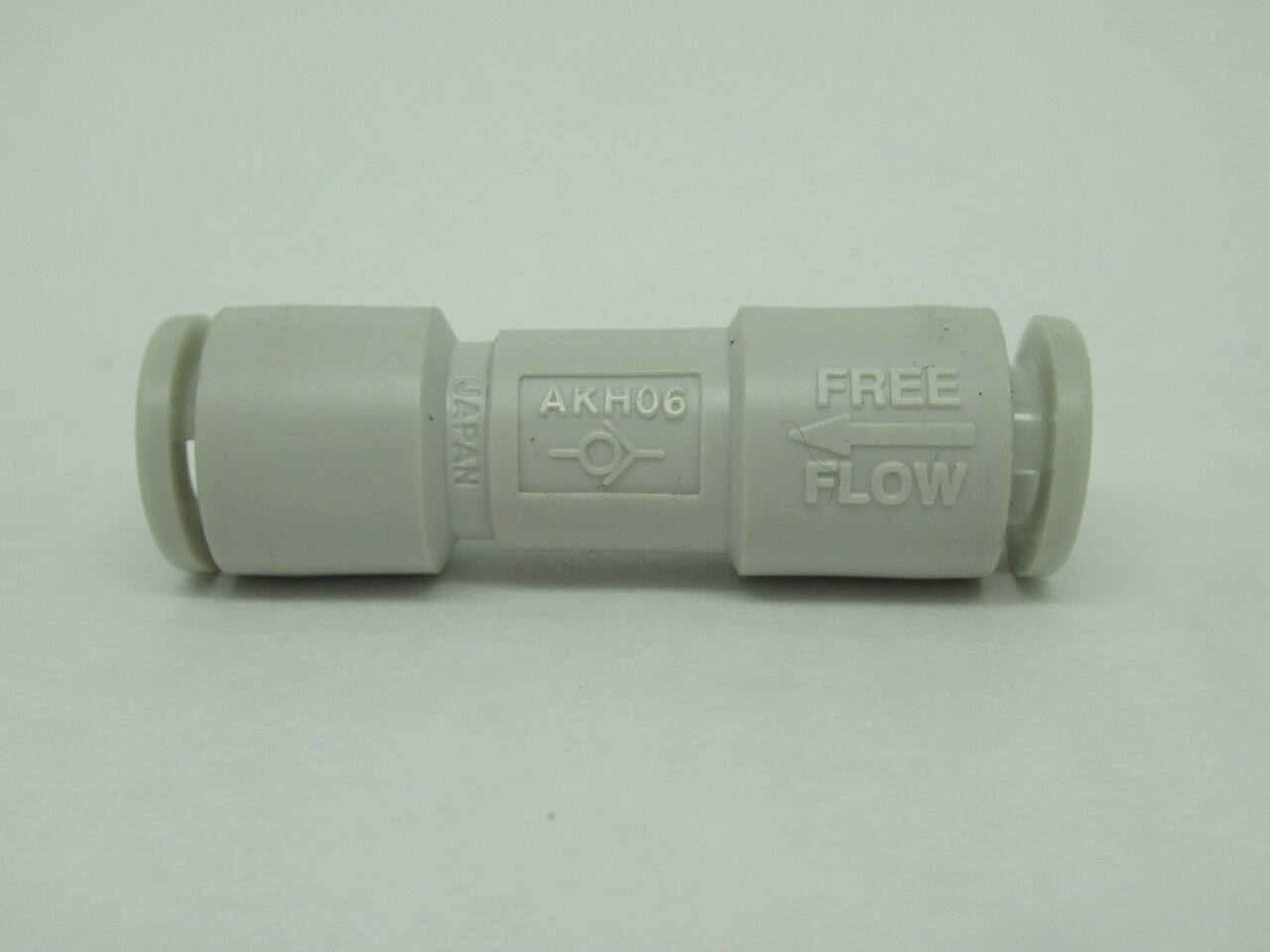 SMC AKH06-00 Straight Type Check Valve 6mm Tubing OD NOP