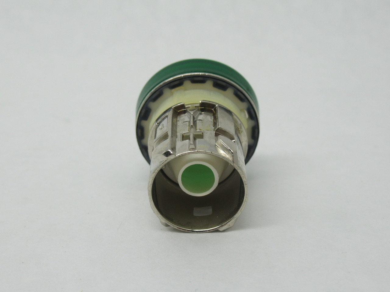 Siemens 3SU1051-6AA40-0AA0 Green Metal Indicator Light 22mm USED