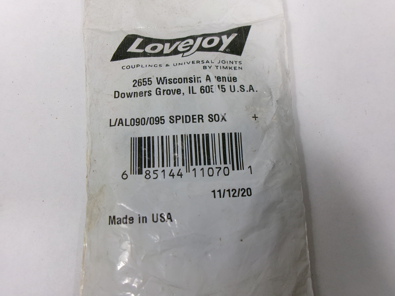 Lovejoy L/AL090/095 Spider Sox Coupling Element 2-1/8" OD 0.44" Thickness NWB