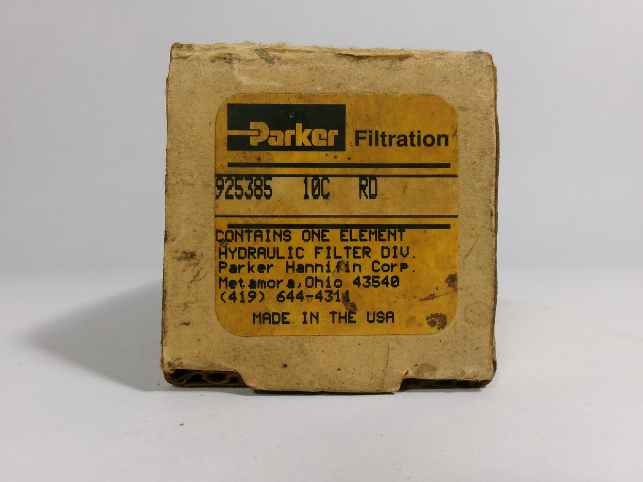 Parker 925385 10C Cellulose Filter Element 10 micron NEW