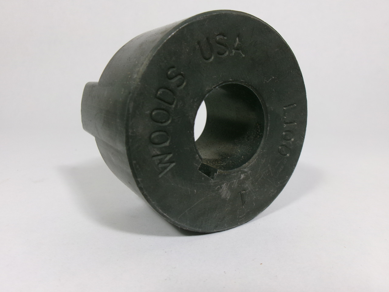 TB Wood's L100X1 L-Jaw Coupling Hub 1"B 1.38"LTB 2.53"OD SHELF WEAR NEW