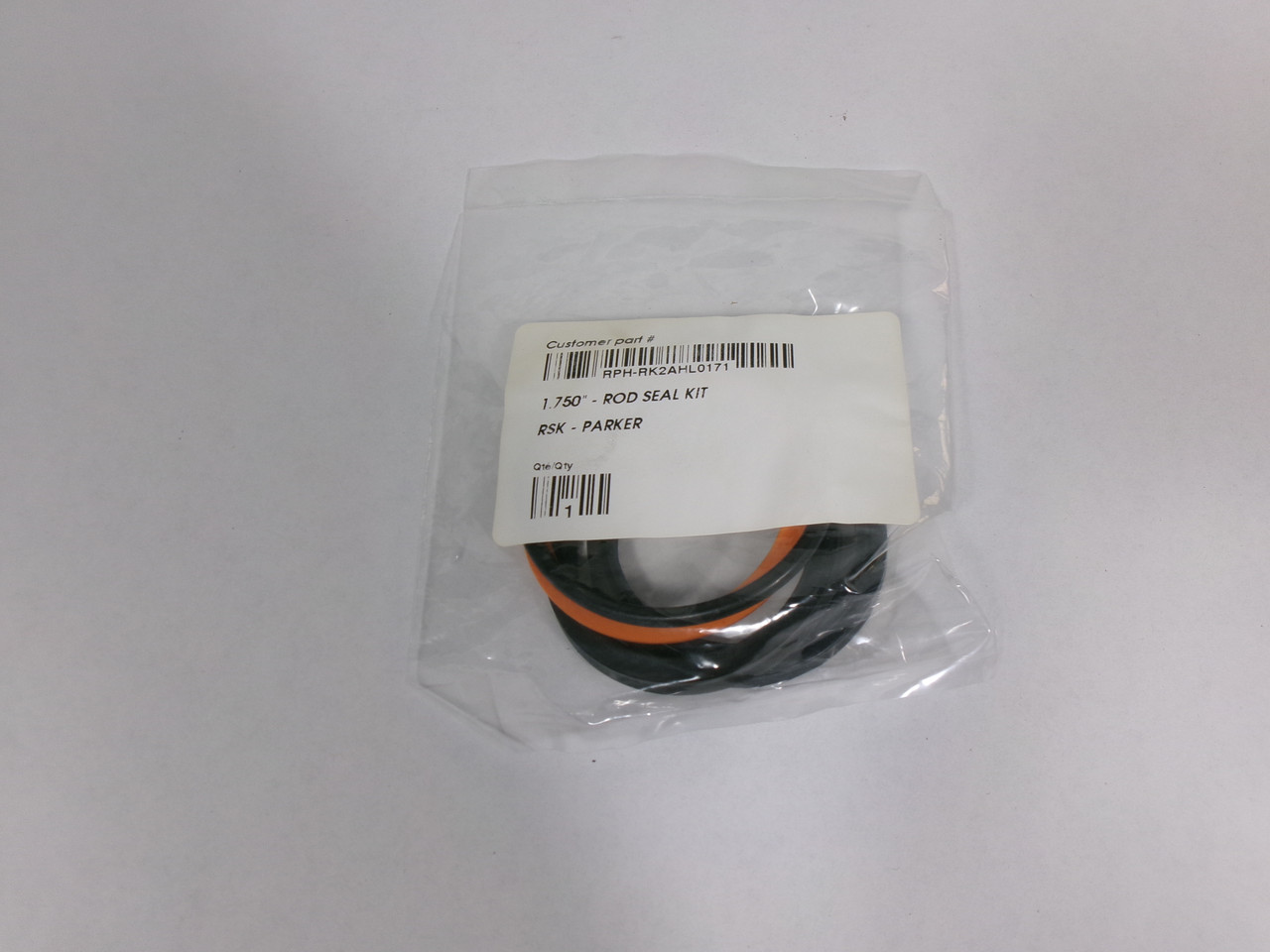 Parker RK2AHL0171 Rod Seal Kit 1-3/4" Rod DIA NWB