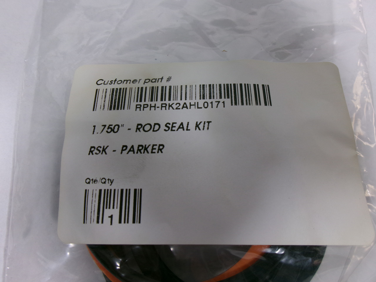 Parker RK2AHL0171 Rod Seal Kit 1-3/4" Rod DIA NWB