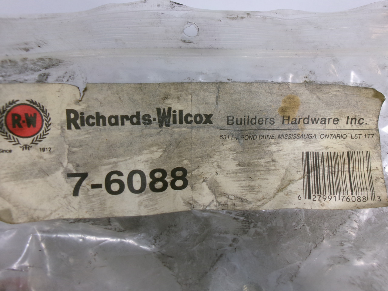 Richards Wilcox 7-6088 Box Track Hanger With Bolts 2-1/8" Wheel DMG BAG NWB