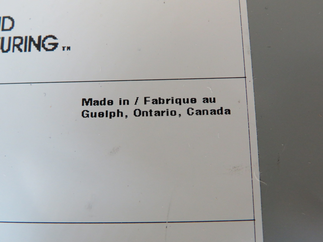 Hammond CST4104 Splitter Trough 125A 600V 4 Wire 3 Phase USED