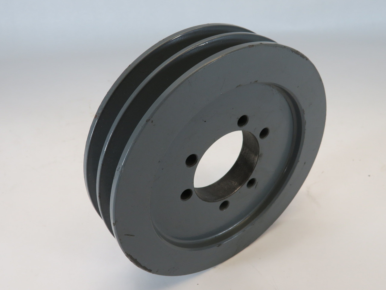 TB Woods 2B6.4SDS Transmission Pulley 1/2"-2" Bore 2Groove 6.75"OD A/B Belt USED