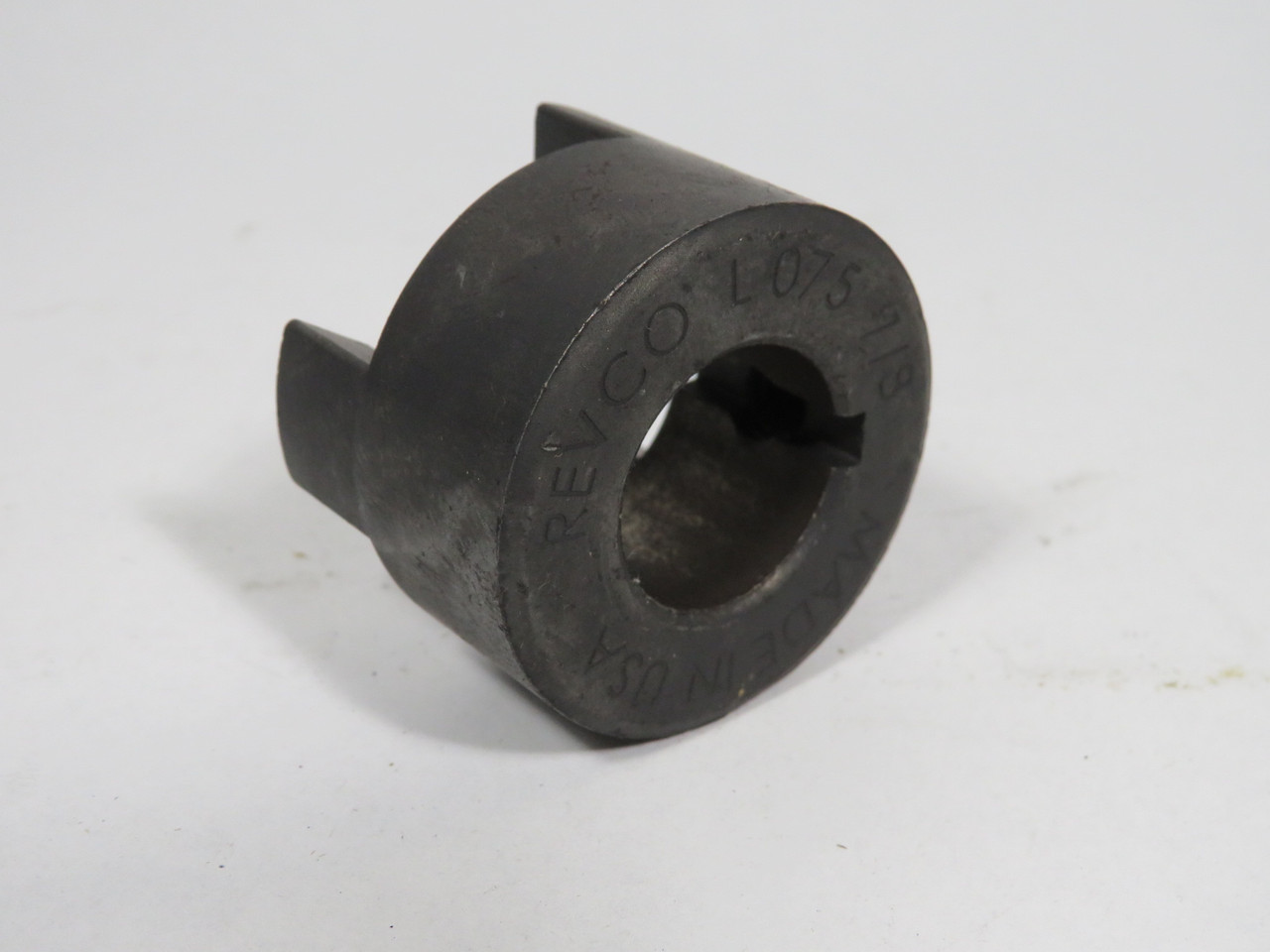 Revco L075-7/8 Jaw Coupling Hub 7/8" Bore 1-3/4" OD USED