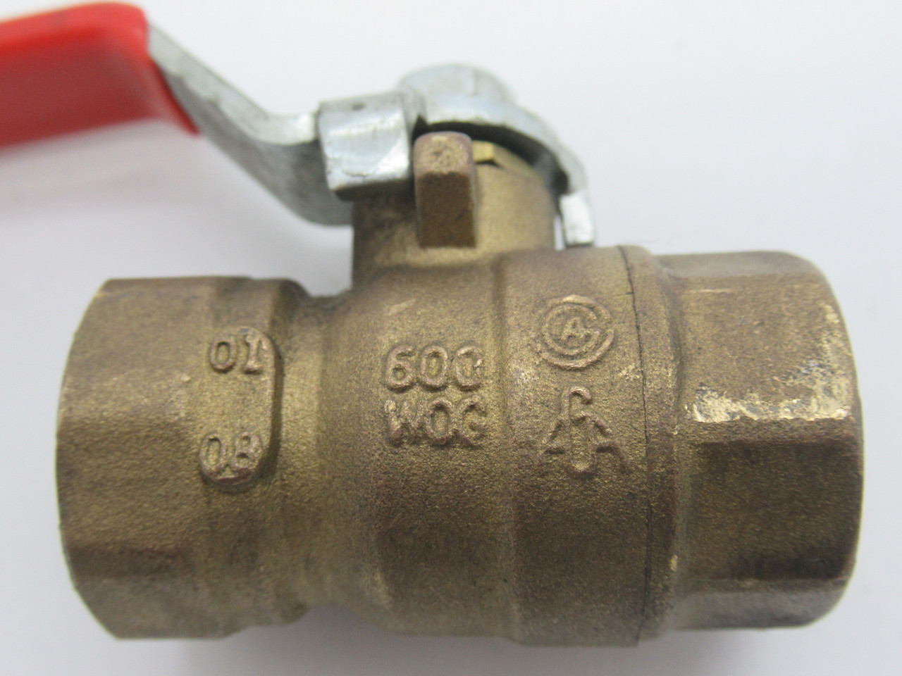 Gas-Flo BV2103-D Ball Valve 1/2" NPT Female 600 WOG USED