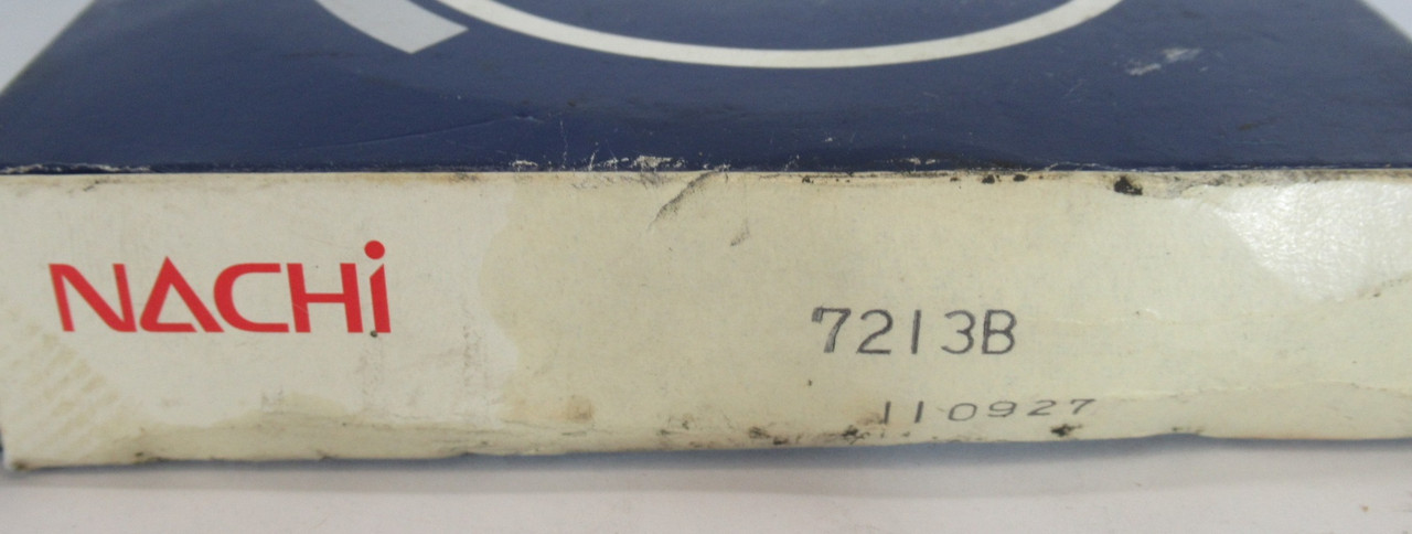 Nachi 7213B Angular Contact Ball Bearing 120mmOD 65mmID 23mmW BOX DAMAGE NEW