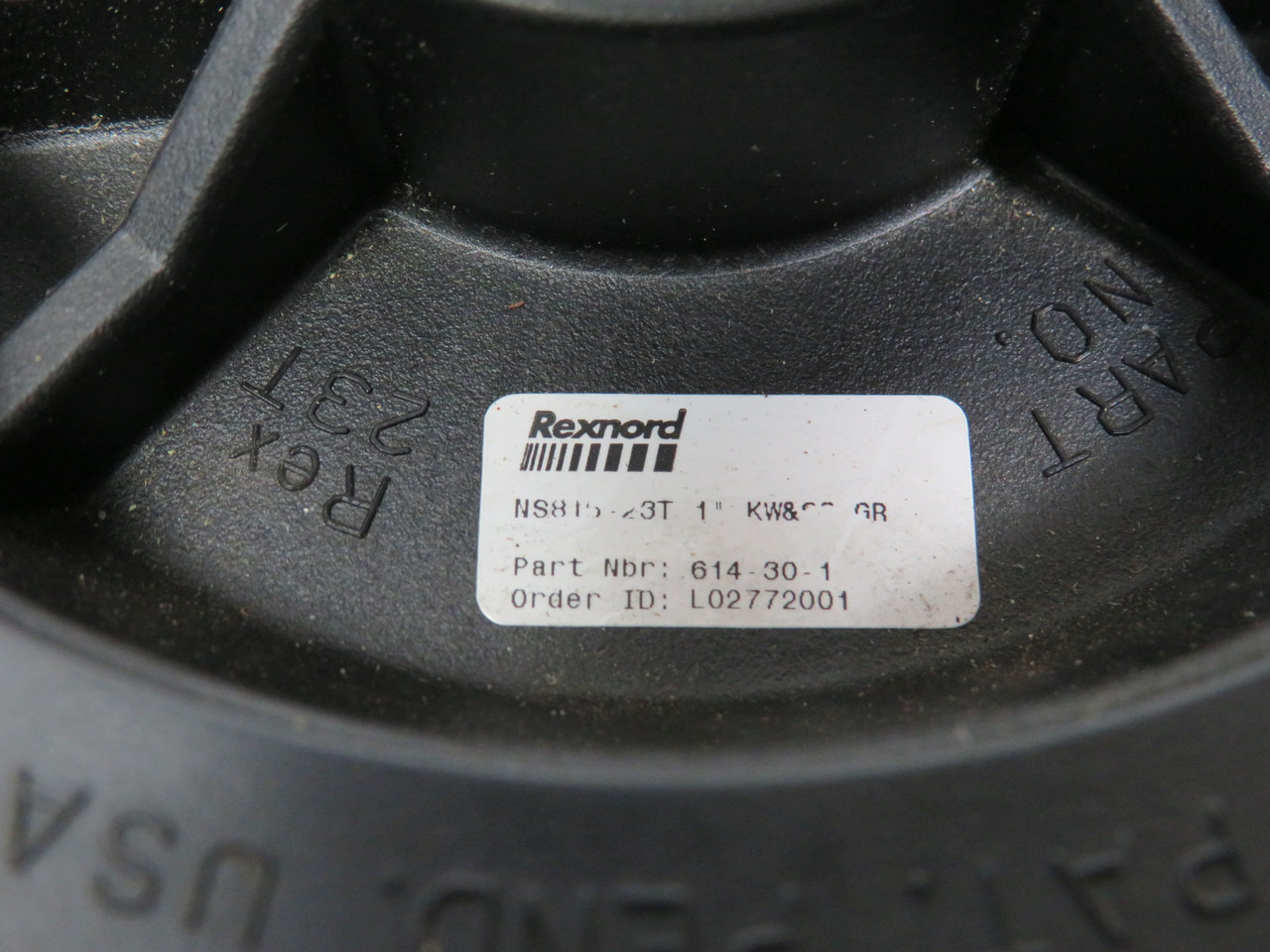 Rexnord 614-30-1 Split Molded Nylon Sprocket 1" B 5.508" Pitch NOP