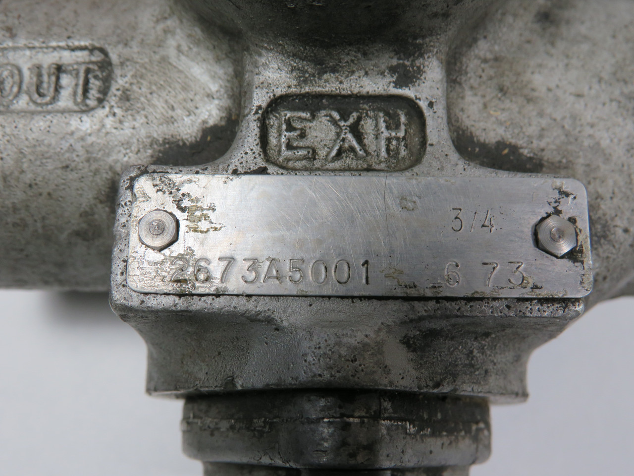 Ross 2673A5001 3/2 Solenoid Pilot Controlled Valve 24VDC 60Hz 3/4 NPT USED