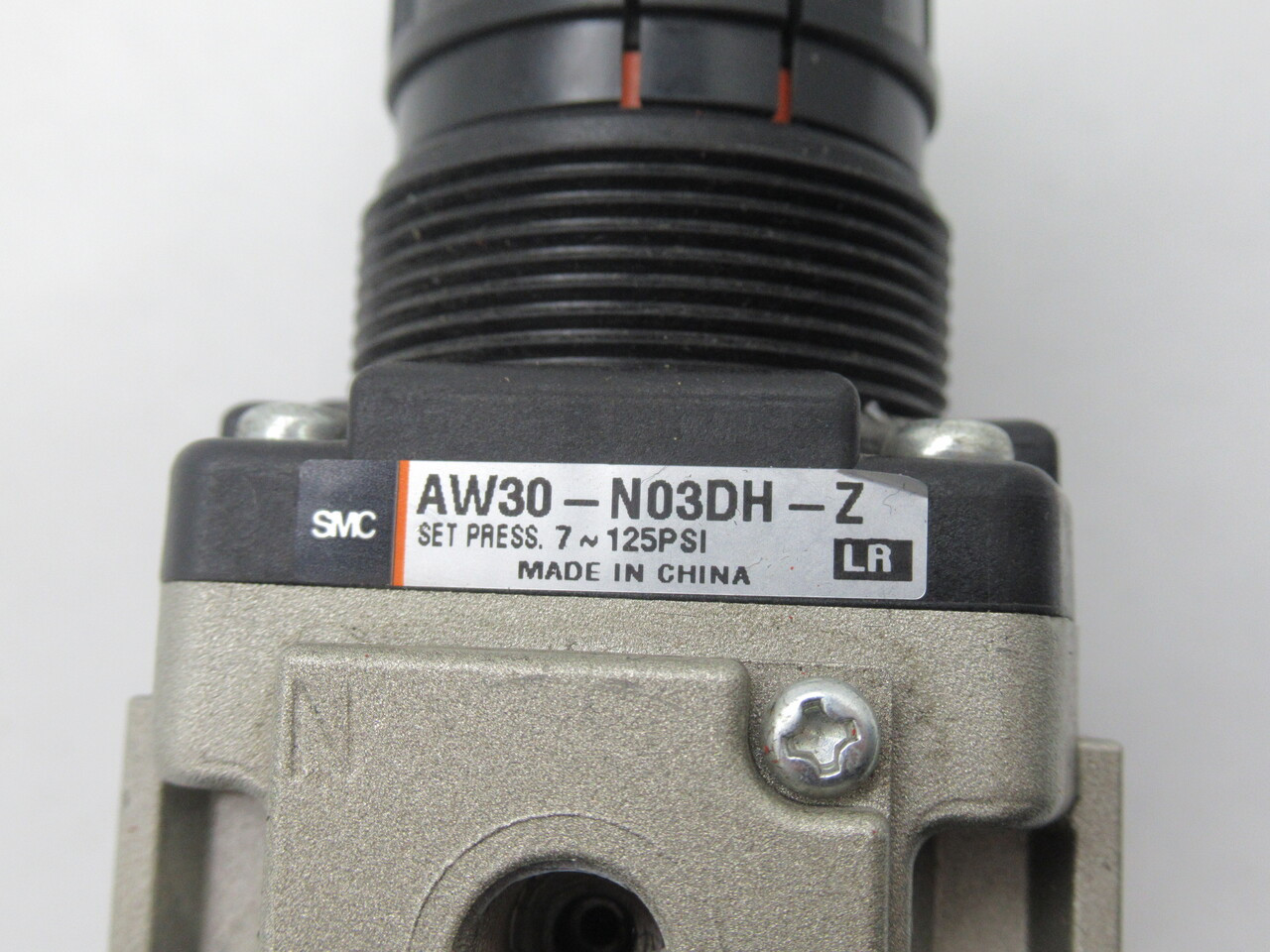 SMC AW30-N03DH-Z Filter-Regulator 3/8" NPT 7-125 psi USED