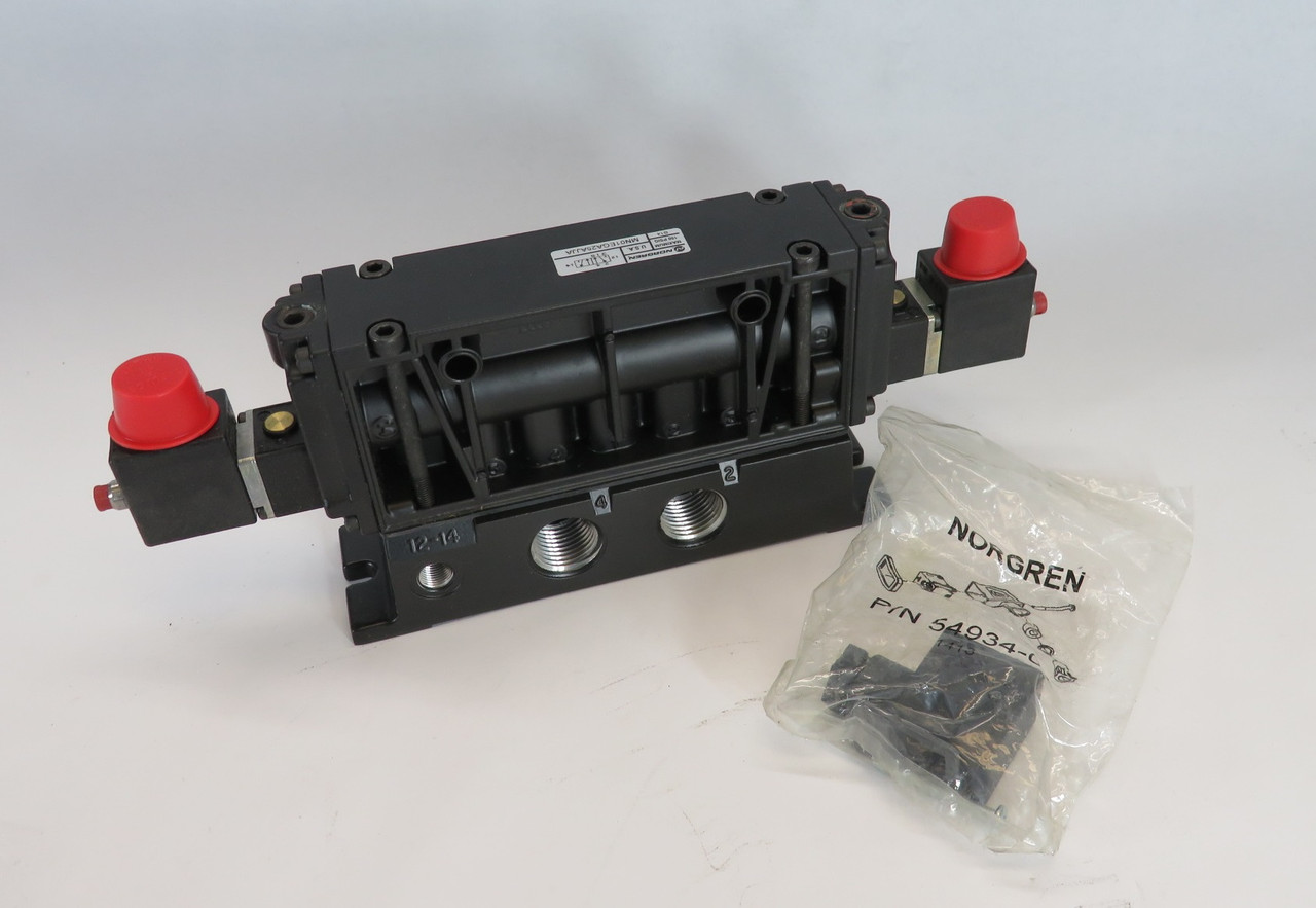 Norgren MN01EGA25AJJA Solenoid Valve 110/120VAC 50/60Hz 1/2" NPT BOX DAMAGE NEW
