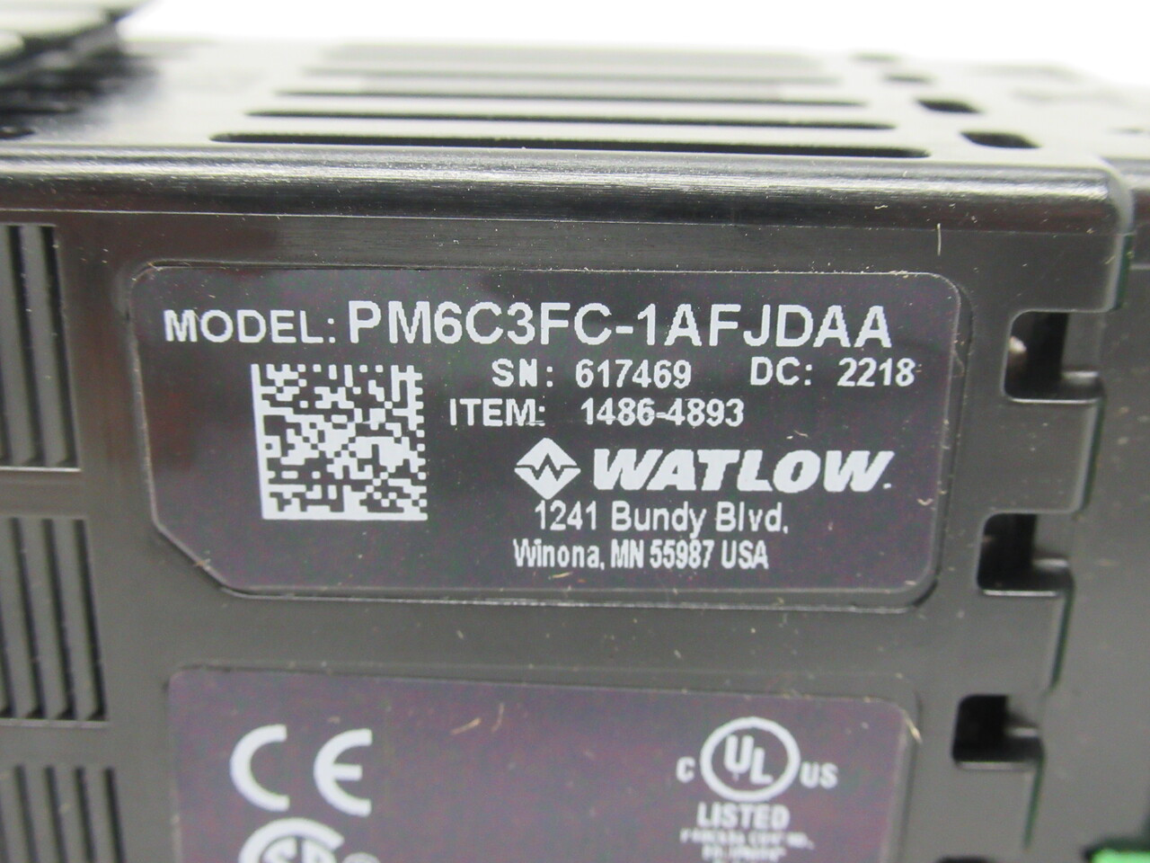 Watlow PM6C3FC-1AFJDAA Temperature Controller 15-36VDC 24VAC 50/60Hz NEW