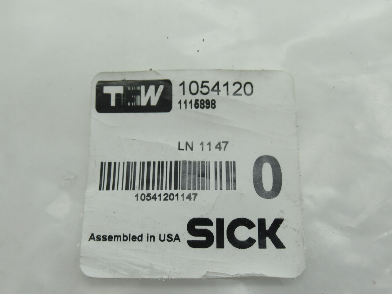 TGW 1115898 Logic Module for Conveyor 24VDC Sick LN 1147 NWB