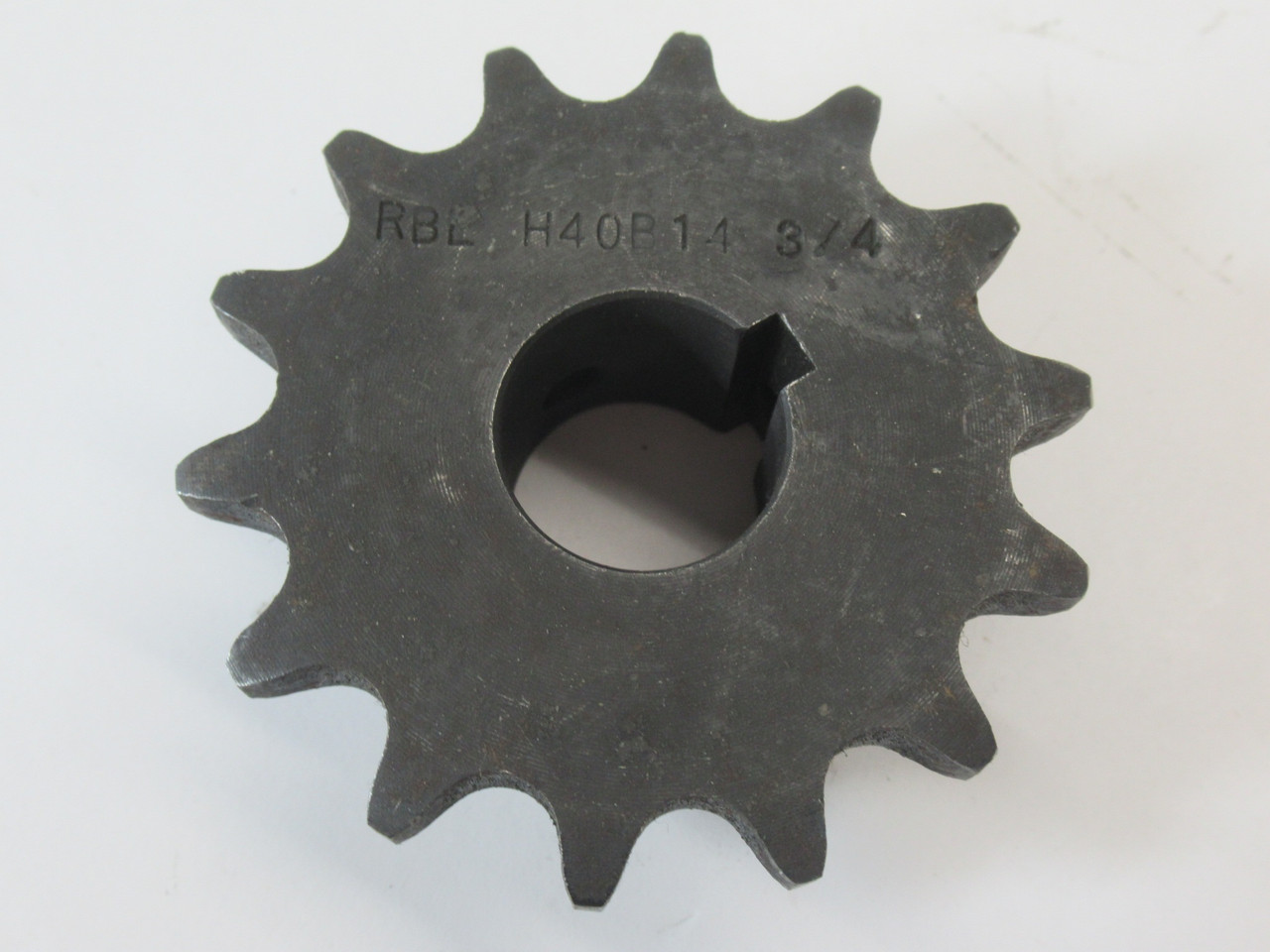 RBL H40B14-3/4 Roller Chain Sprocket 3/4" Bore 14T 40C 1/2"P USED