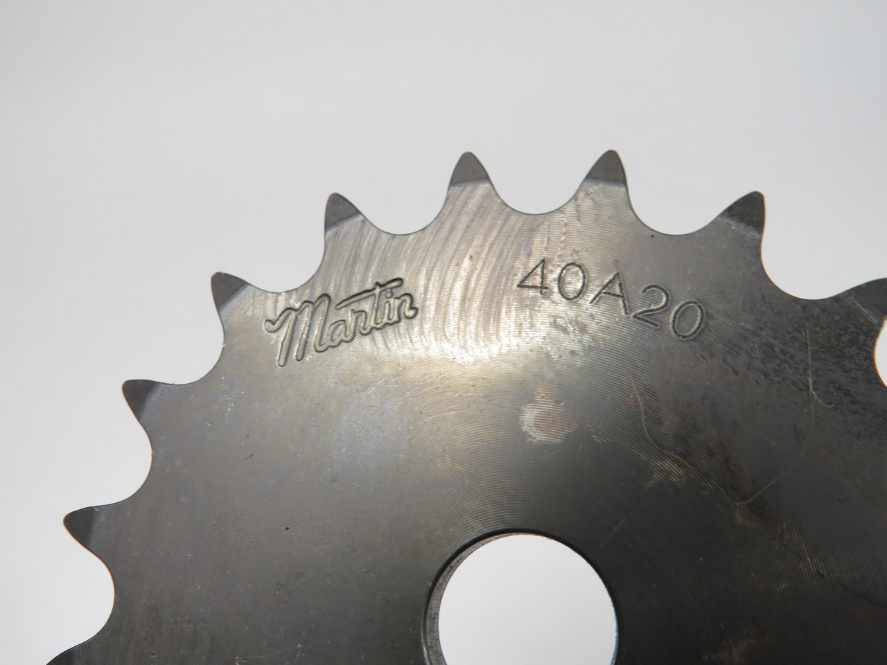 Martin 40A20 Roller Chain Sprocket Rough Bore 20 Teeth 40 Chain SHELF WEAR NOP