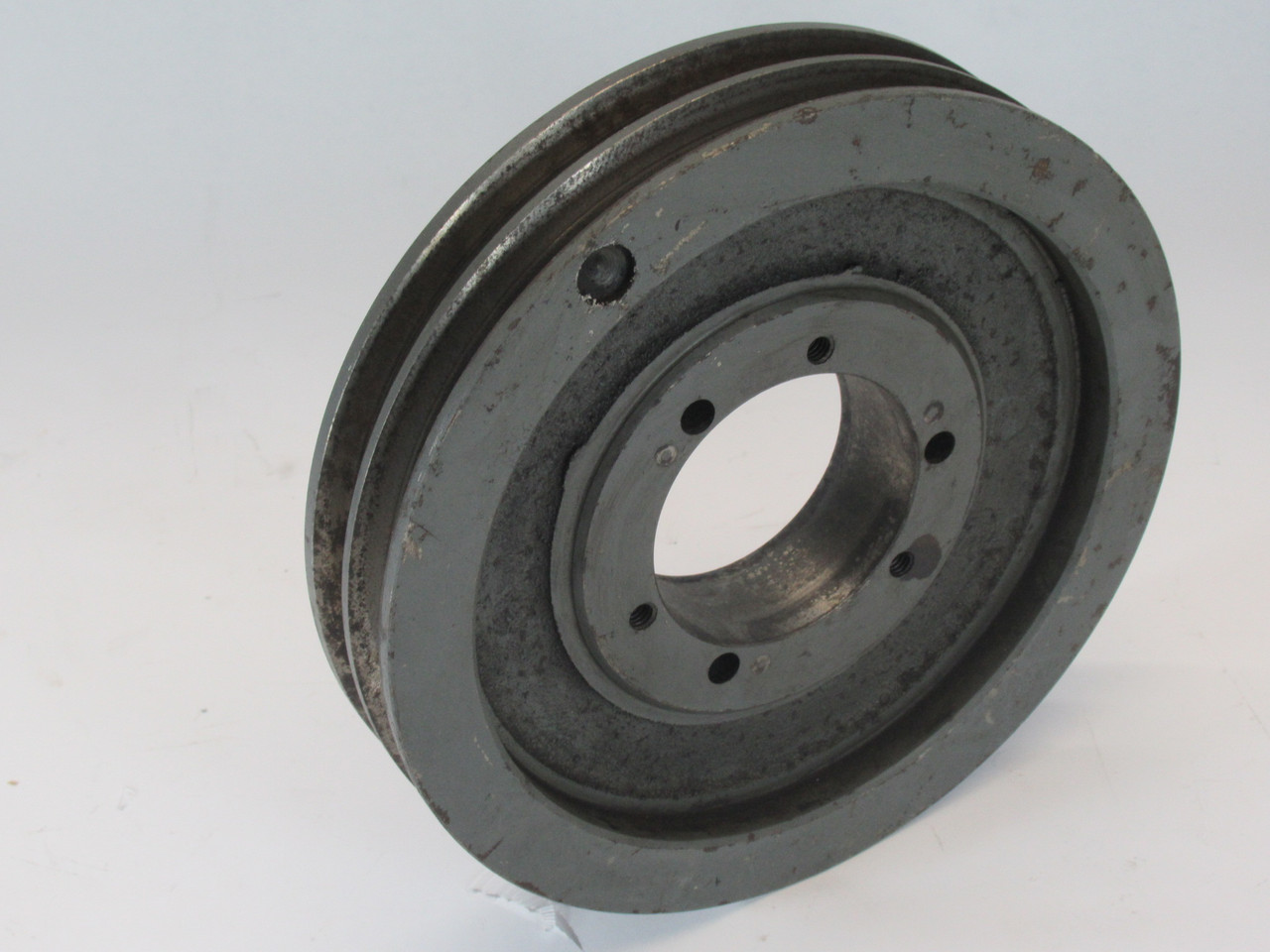 TB Woods 8.0X2B-SK 802B Sheave 1/2-2-5/8" Bore 2 Groove 8.35"OD A/B Belt USED