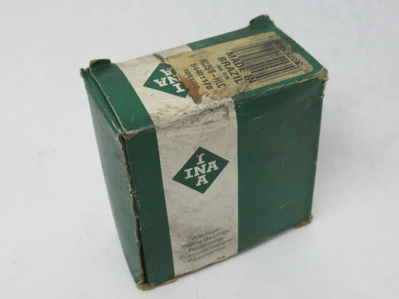 INA RCJ5/8-HLC Flange Block Bearing 4 Bolt 5/8" Bore Cast Iron SHELF WEAR NEW