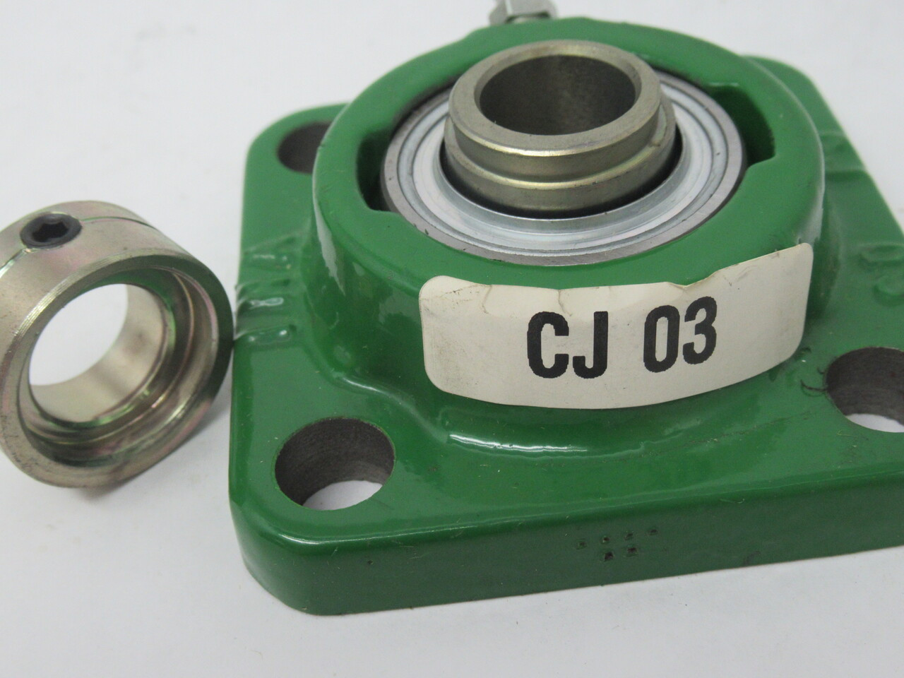 INA RCJ5/8-HLC Flange Block Bearing 4 Bolt 5/8" Bore Cast Iron SHELF WEAR NEW