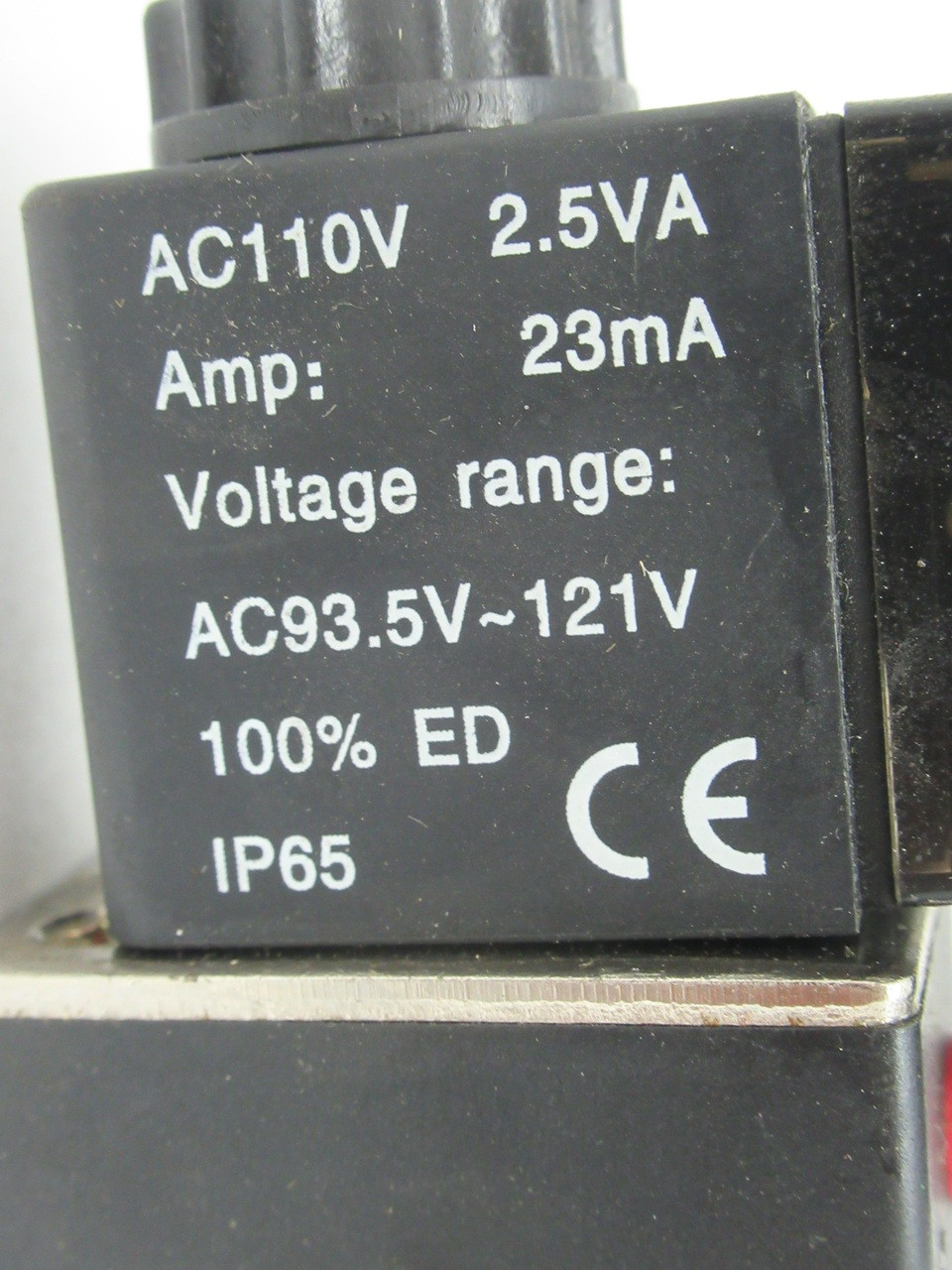 Airtac 4V320-10-AC110V 5/2 Solenoid Valve 21-114 psi MISSING WASHER NEW