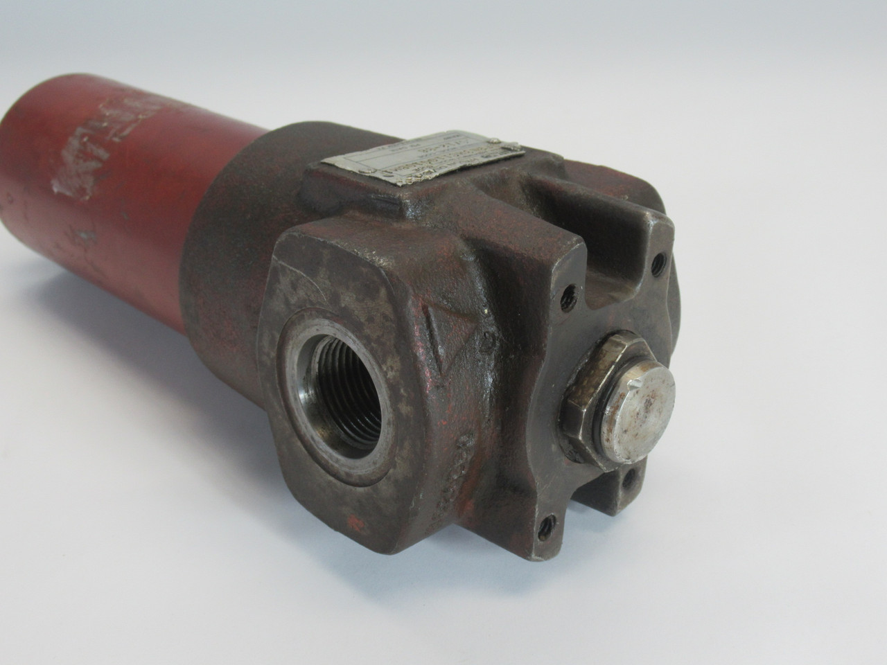 Hydac DFBN3HC110G10BM1.0/12-B6 Inline Filter 6000 psi SAE 12 10 microns USED