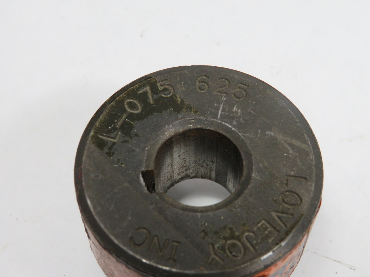 Lovejoy L-075-.625 Jaw Coupling Hub 0.625" Bore 1.7500" OD USED