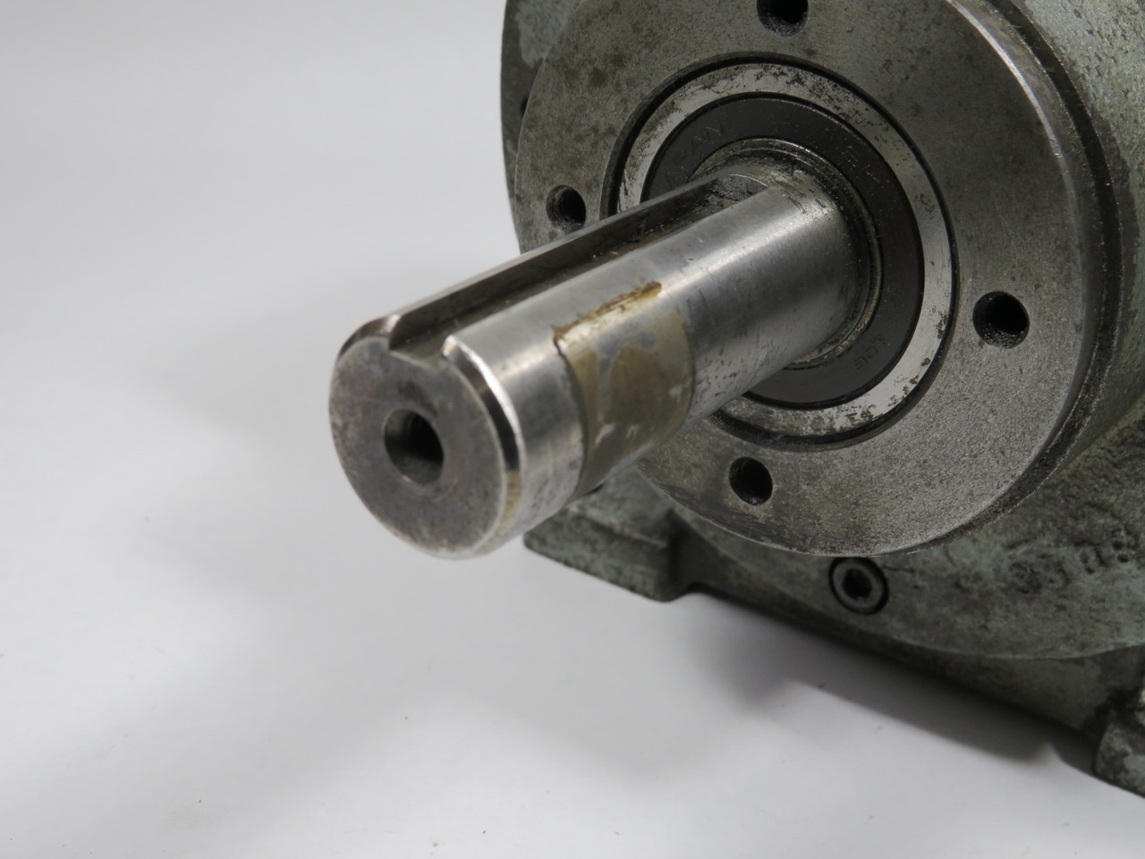 Gast 4AM-1-RV-75-GR20 Rotary Vane Air Motor 10:1 Ratio 300RPM 1.26HP 31Nm USED