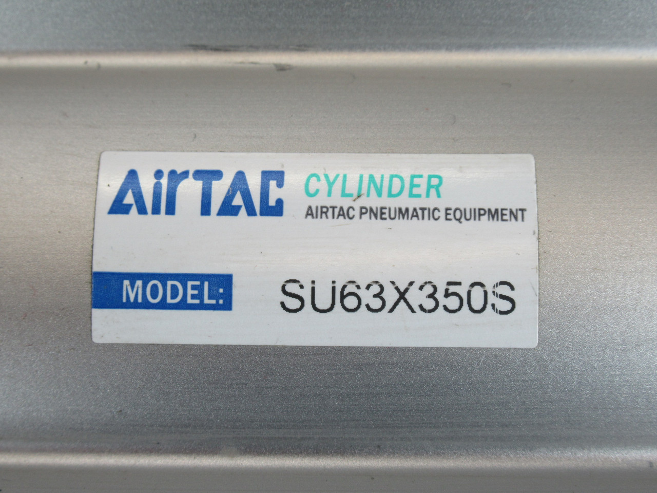 AirTAC SU63X350S Double Acting Air Cylinder 63mm Bore 350mm Stroke USED