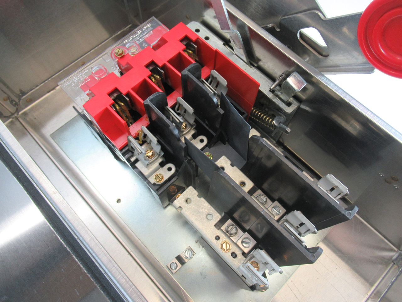 Eaton 4HD361 Heavy Duty Fusible Safety Switch 30A 600V 3-Pole MODIFIED NOP