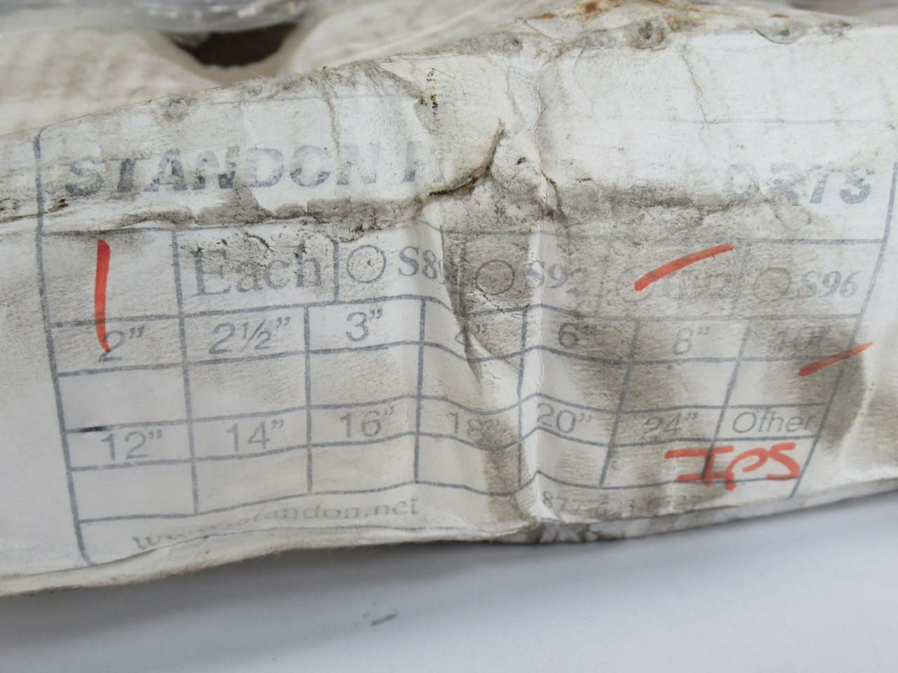 Standon Pipe Supports C92 Adjustable Pipe Saddle Clamp 10" SHELF WEAR NEW