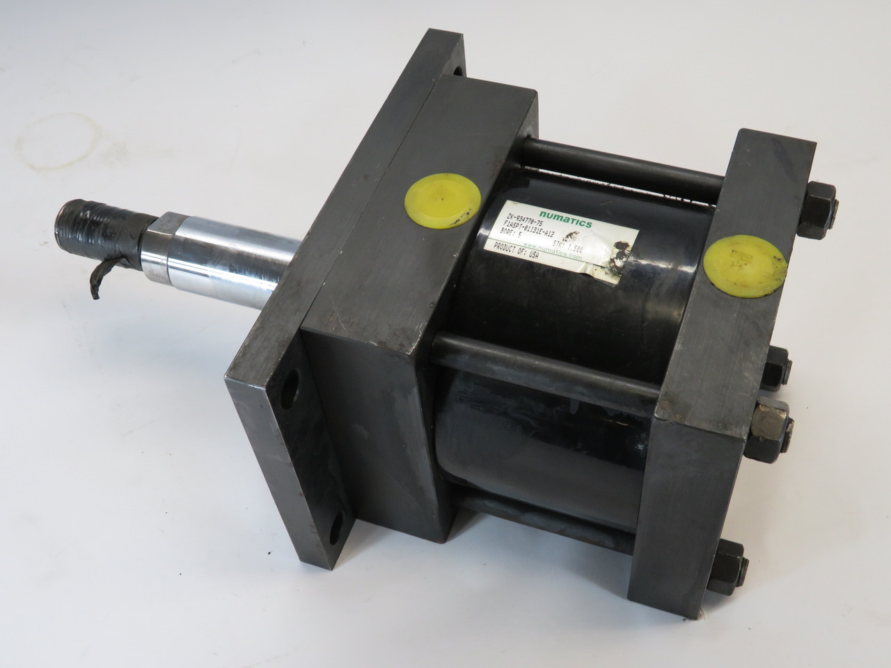 Numatics F1ASPT-01I31E-A12 Pneumatic Cylinder 5" Bore 1.5" Stroke SHELF WEAR NOP