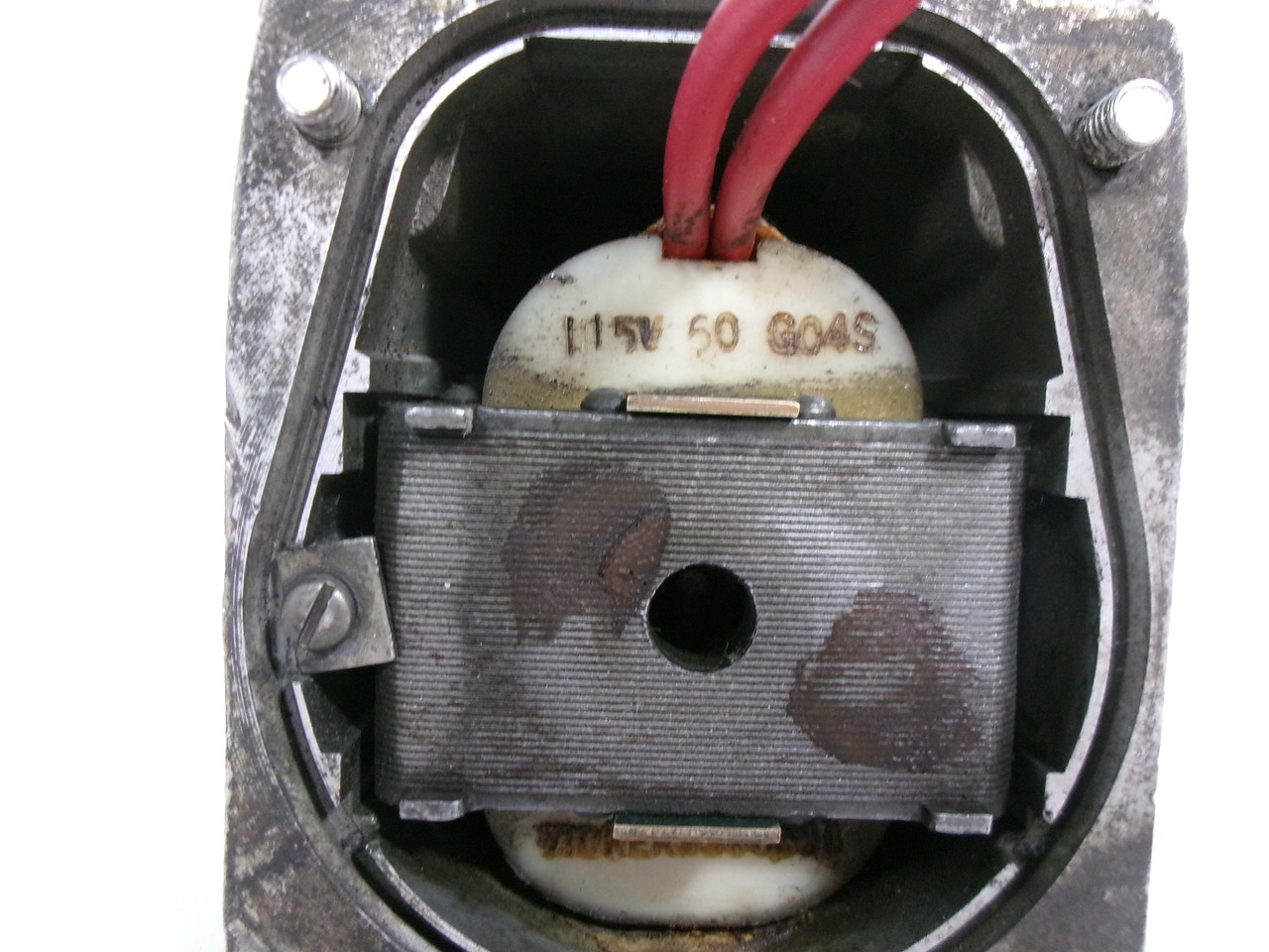 Vickers 281291 Solenoid Coil 115V 60Hz 0.64A Two Lead Wire USED