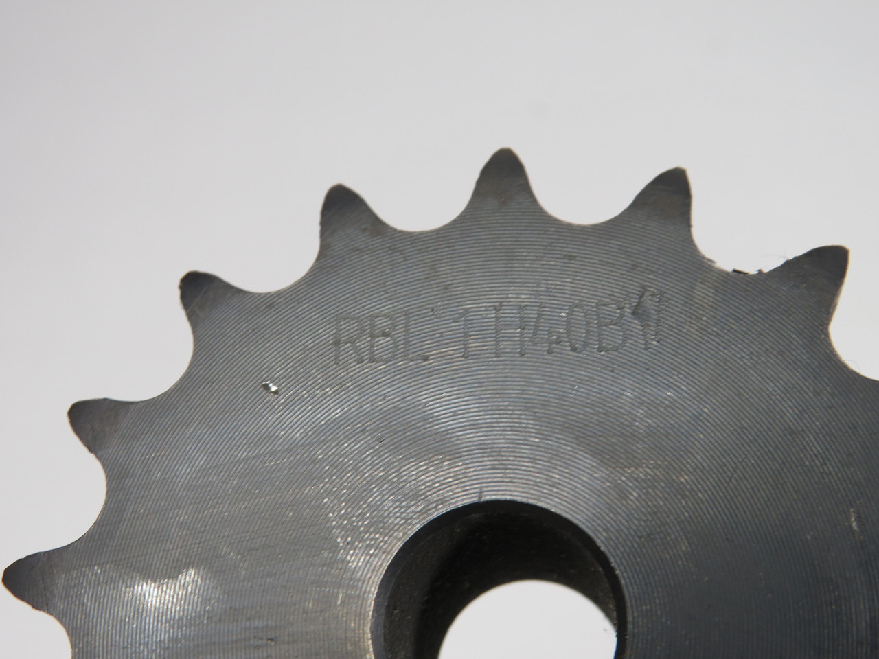 RBL H40B17 Sprocket 5/8" Bore 17 Teeth 40 Chain 1/2” Pitch NO KEYWAY USED