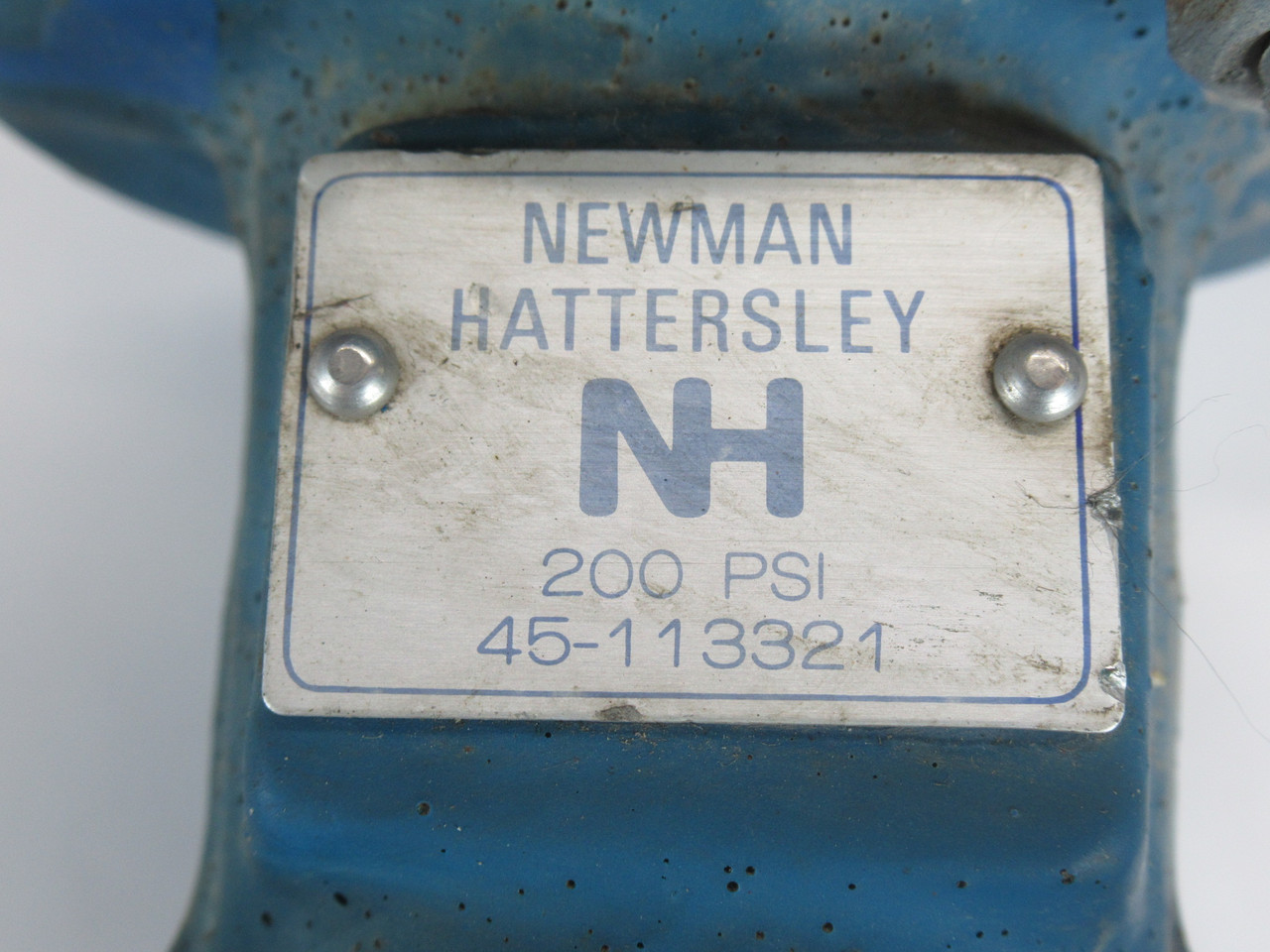 Newman Hattersley 45-113321 Wafer-Style Butterfly Valve 6" DN150 SHELF WEAR USED