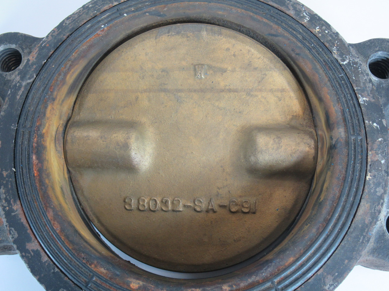 Milwaukee Valve CL223E A6 Lug Butterfly Valve 6" Cast Iron Body SHELF WEAR USED