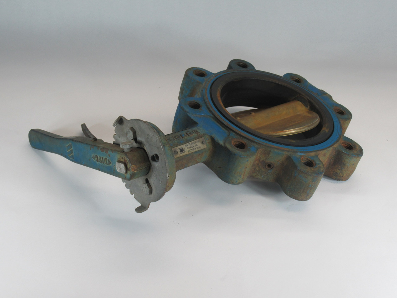 Watts 6-BF-03-121-15 Lug-Style Butterfly Valve 6" DI Body SHELF WEAR USED