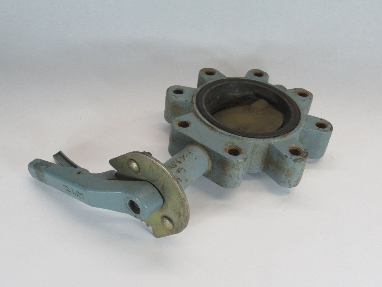 Kitz 6122EL400 Lug-Style Butterfly Valve 4" Ductile Iron Body SHELF WEAR USED