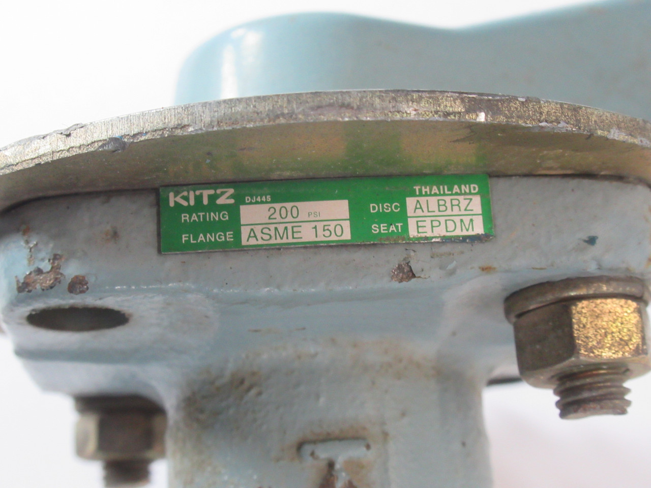 Kitz 6122EL400 Lug-Style Butterfly Valve 4" Ductile Iron Body SHELF WEAR USED