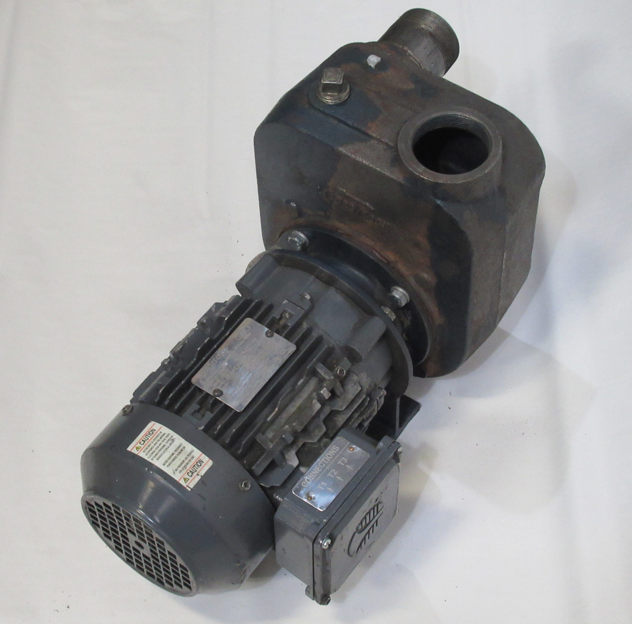 Generic 238029/40CN Centrifugal Pump C/W Techtop Motor 2HP SHELF WEAR USED